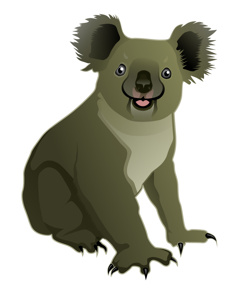 Free to Use  Public Domain Koala Clip Art