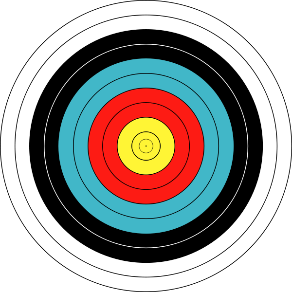 Archery arrow printable target Keep Healthy Eating Simple