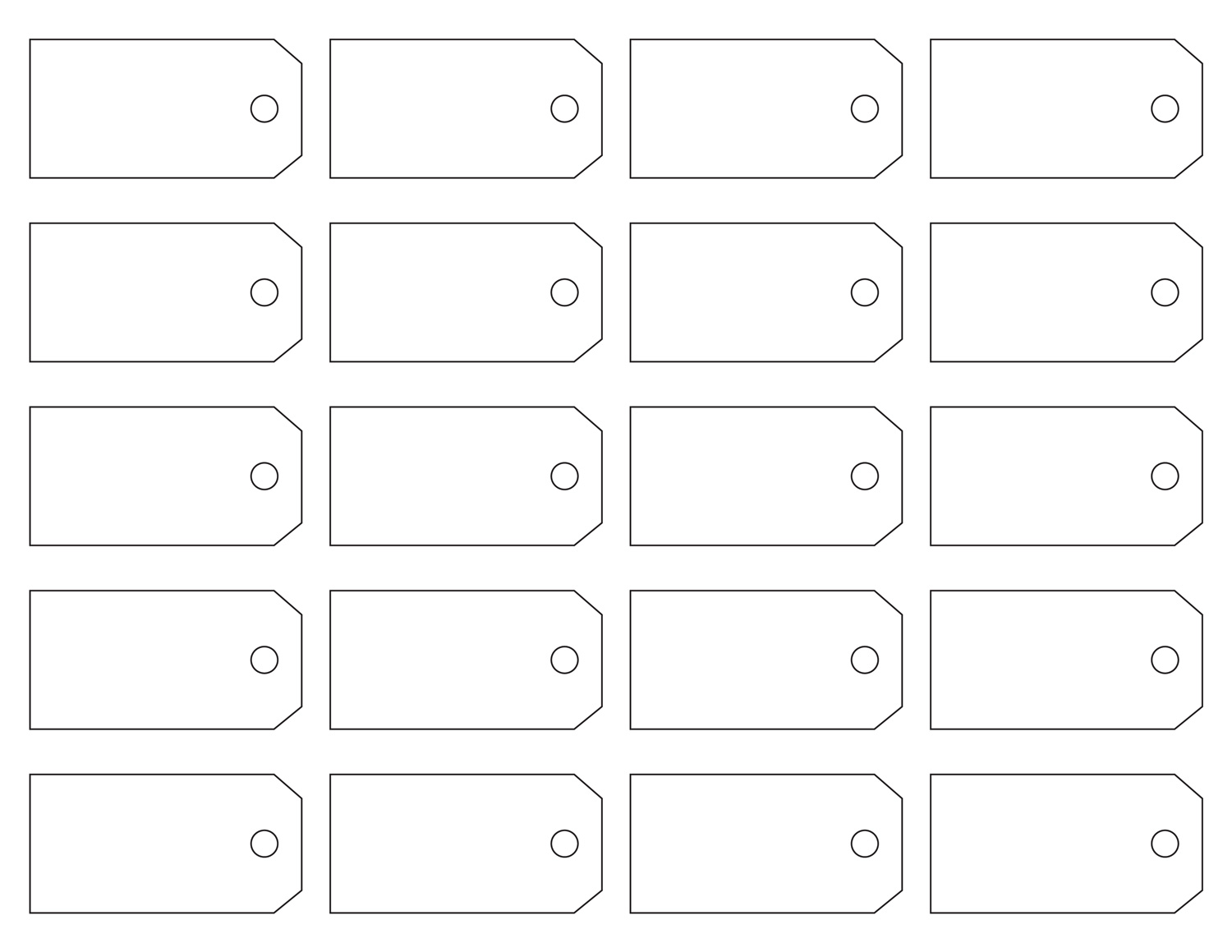 Printable Hang Tag Template from clipart-library.com