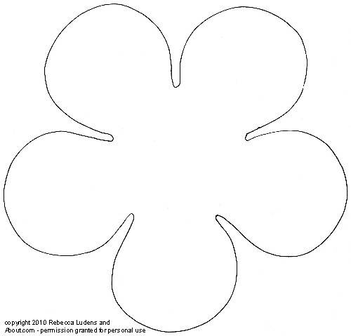 Free Blank Flower Template, Download Free Blank Flower Template png