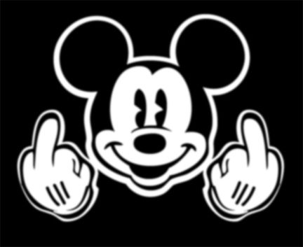 Finger mickey mouse