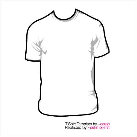 50+ Free Awesome T-shirt Templates