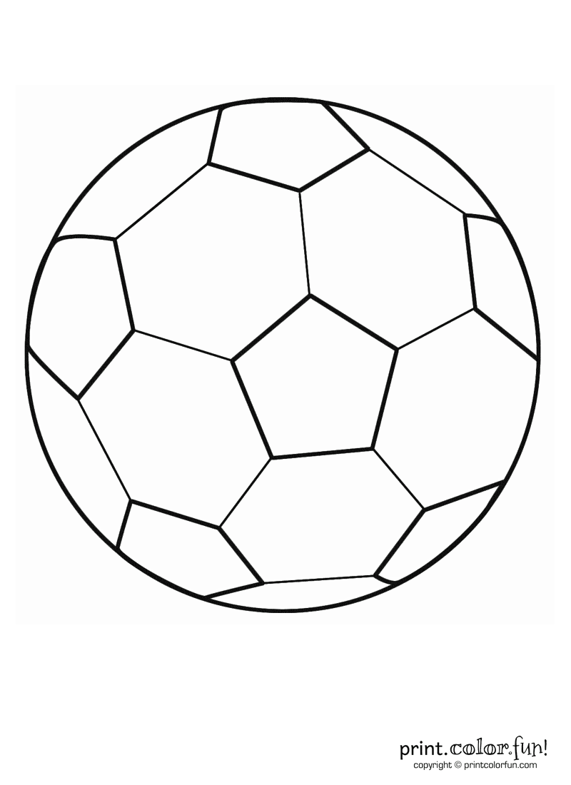 Free Soccer Ball Outline, Download Free Soccer Ball Outline png images