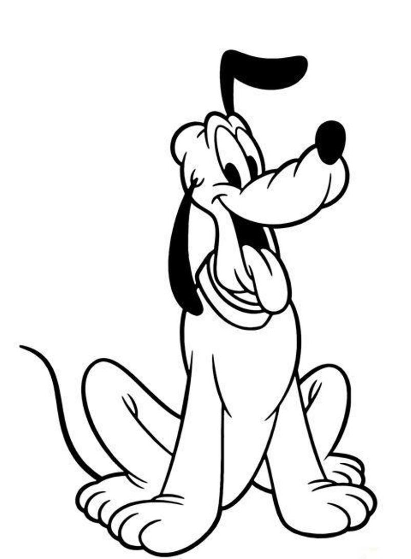 Printable Pluto Coloring Pages | Coloring Me