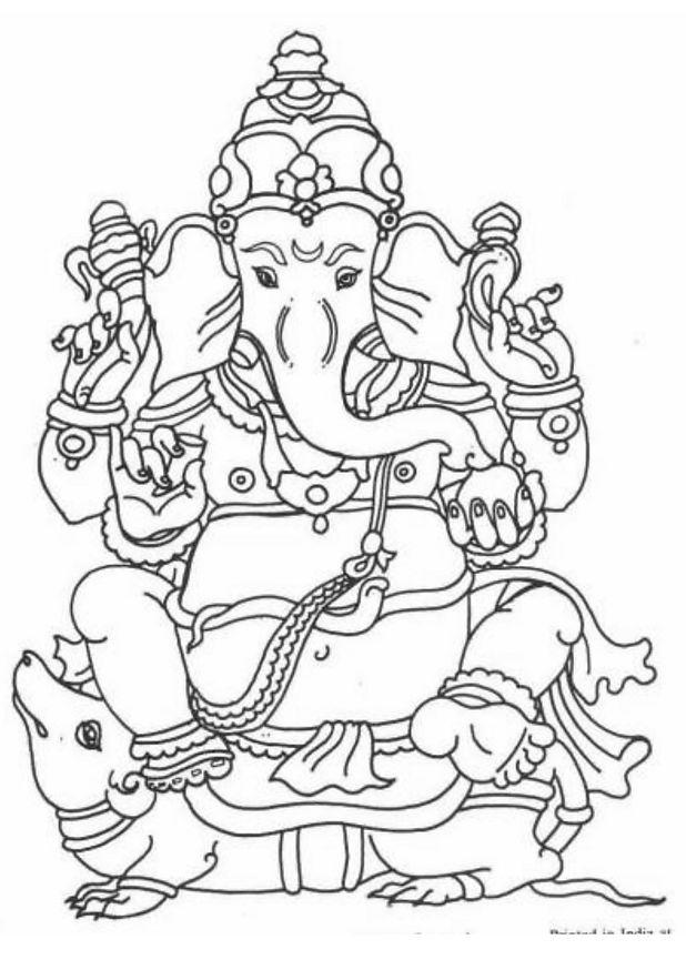 Ganesh Drawing Simple - Gallery