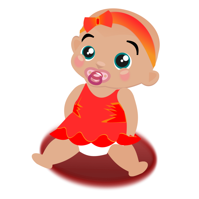 baby girl clipart free download - photo #20