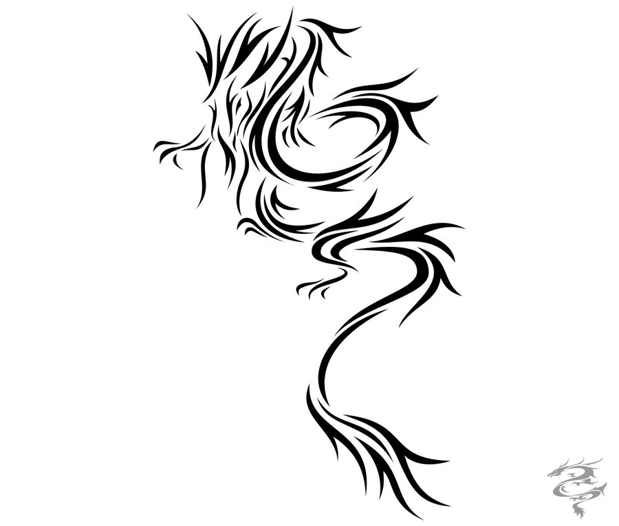 Chinese Zodiac Tattoo Dragon by visuallyours on Clipart library