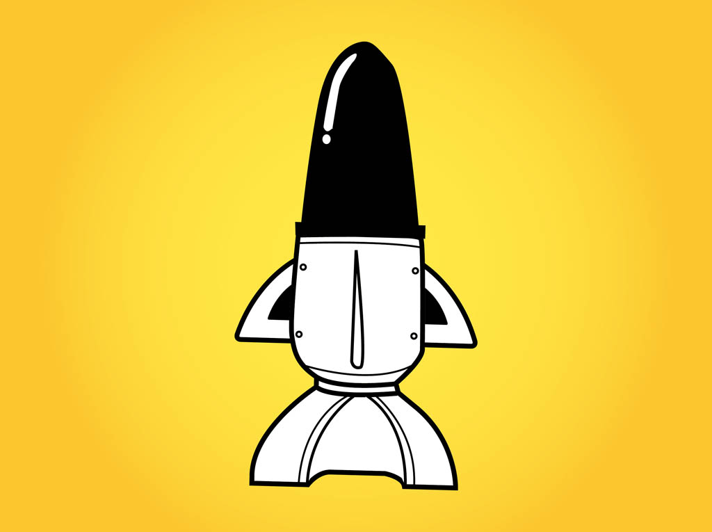 Cartoon Space Shuttle