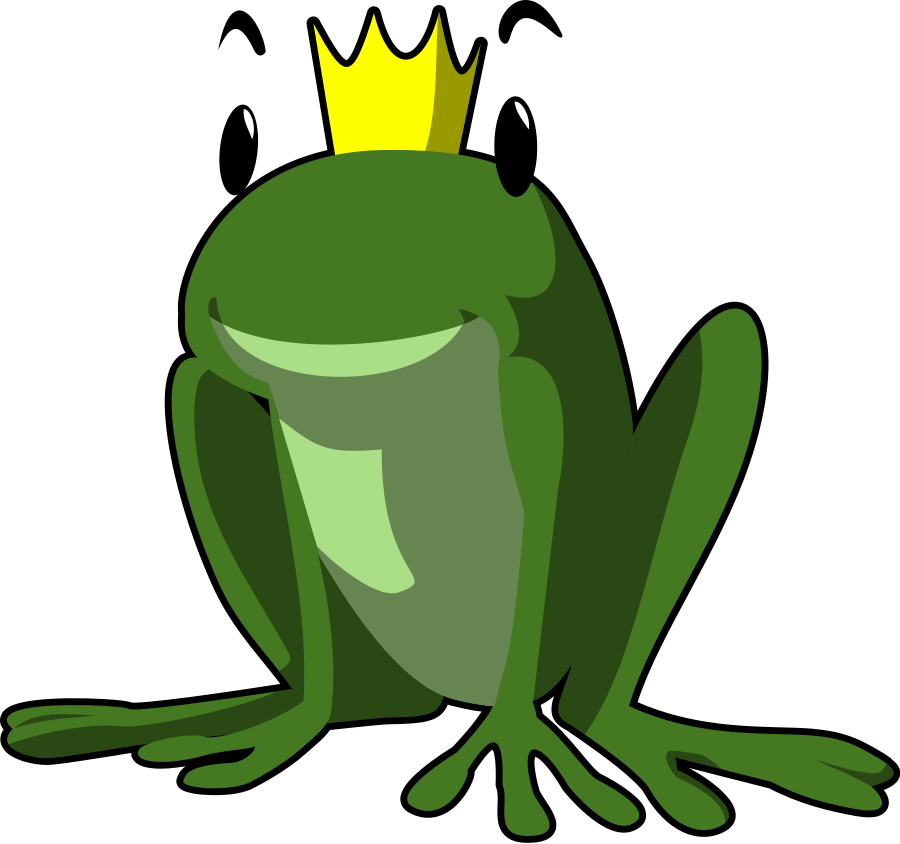 Ornate frog Clipart, vector clip art online, royalty free design 