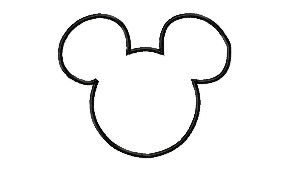 Mickey Mouse Ears Logo Clip Art