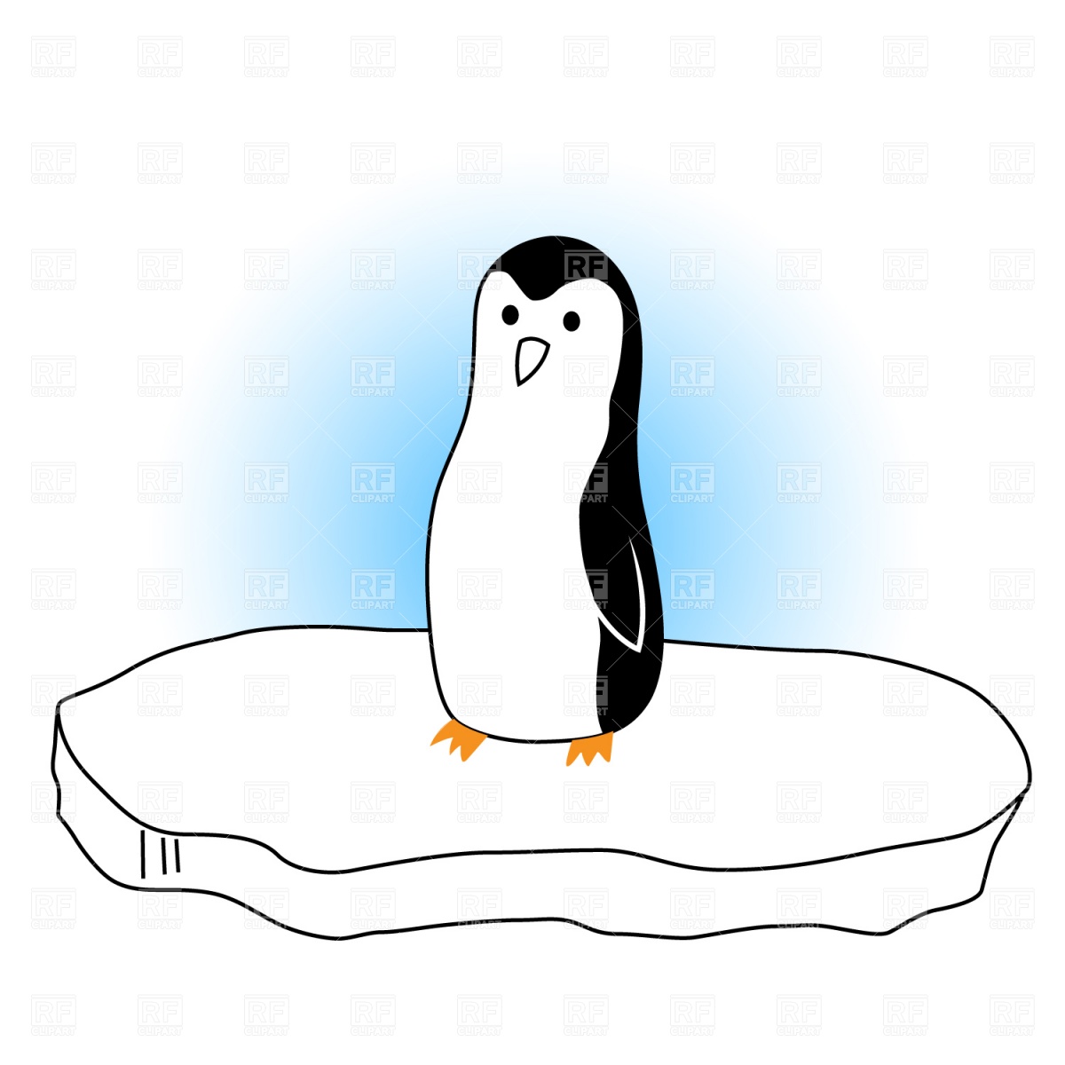 Penguin boy with bow, Plants and Animals, download Royalty-free 