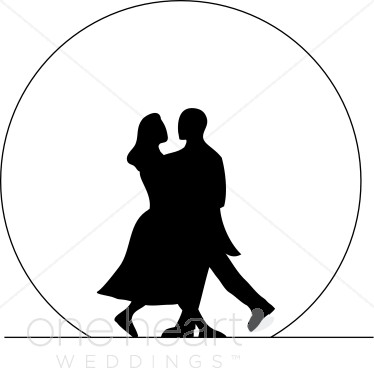 Couple Dancing Clip Art | Honeymoon Clipart