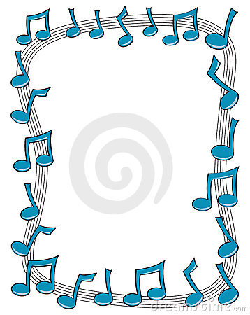 Colorful Music Note Border | Clipart library - Free Clipart Images
