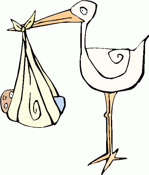 Stork Baby Clipart - Clipart library