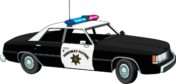 clip-art-police-car-black.gif | Clipart library - Free Clipart Images