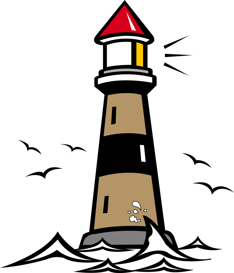 Lighthouse 02 small clipart 300pixel size, free design