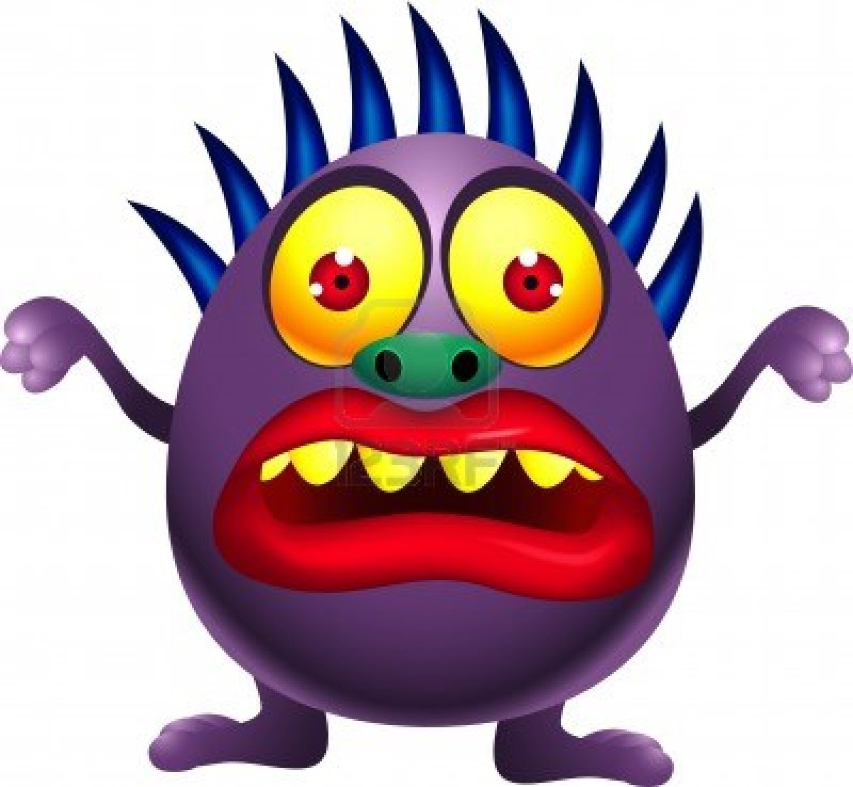 Cartoon Scary Monster Images  Pictures - Becuo