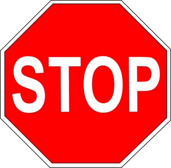 Stop Sign clip art Free Vector 