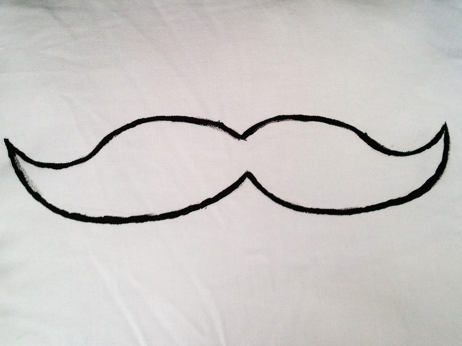 Images For  White Mustache Outline