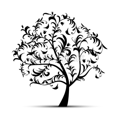 Silhouette Of Trees Clip Art - Clipart library