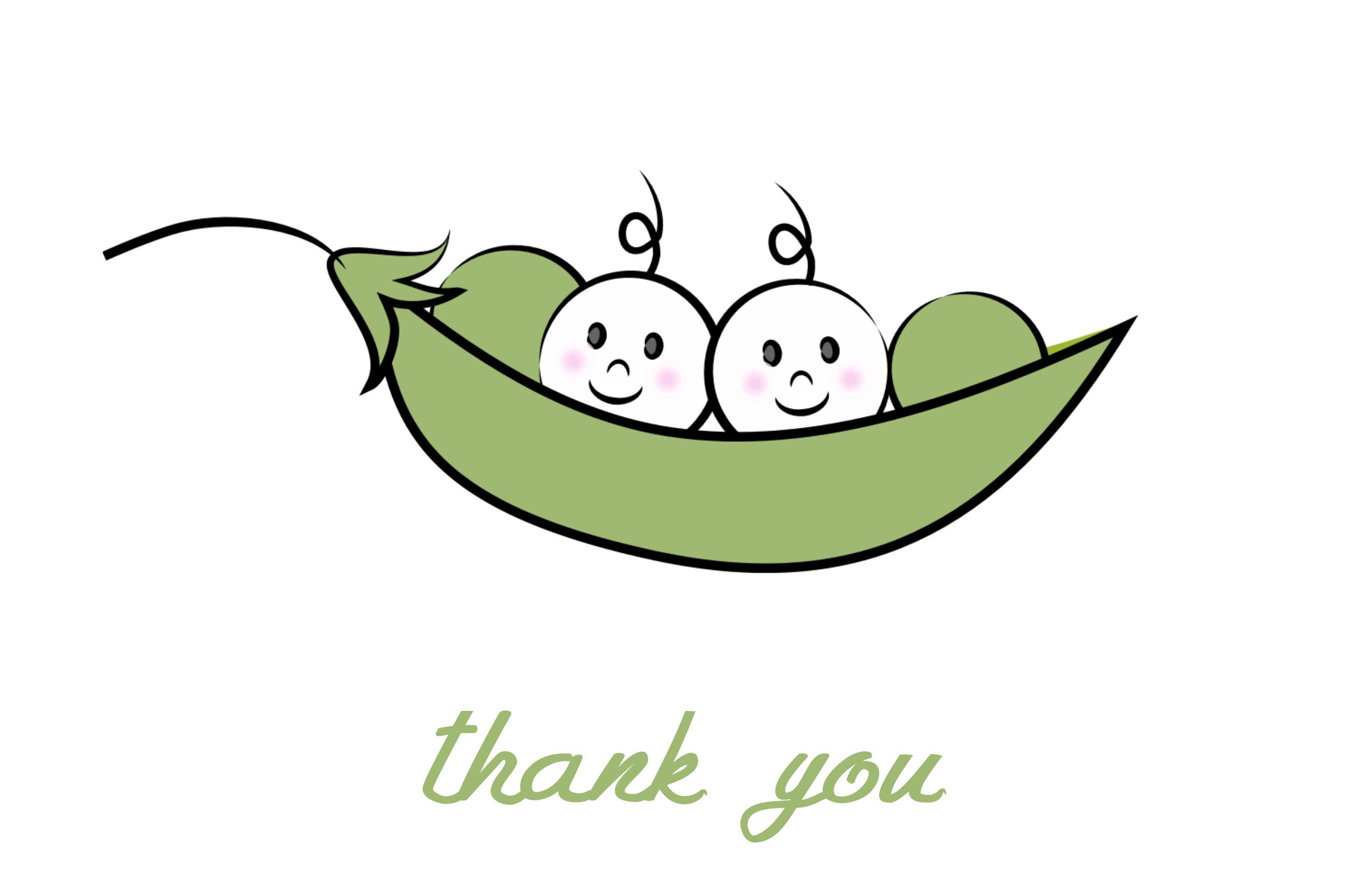 Pea Pod Clipart - Clipart library