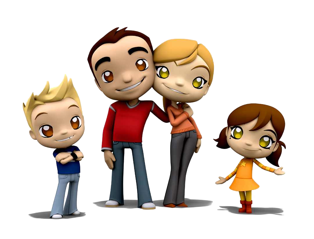 Free Family Animation, Download Free Family Animation png images, Free