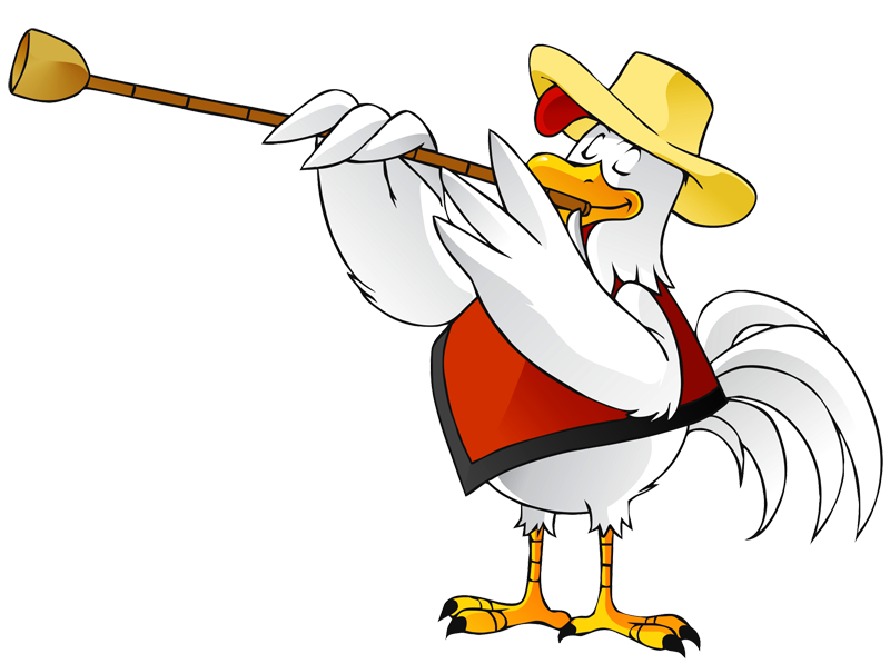 Cartoon Chicken by Krizpi on Clipart library