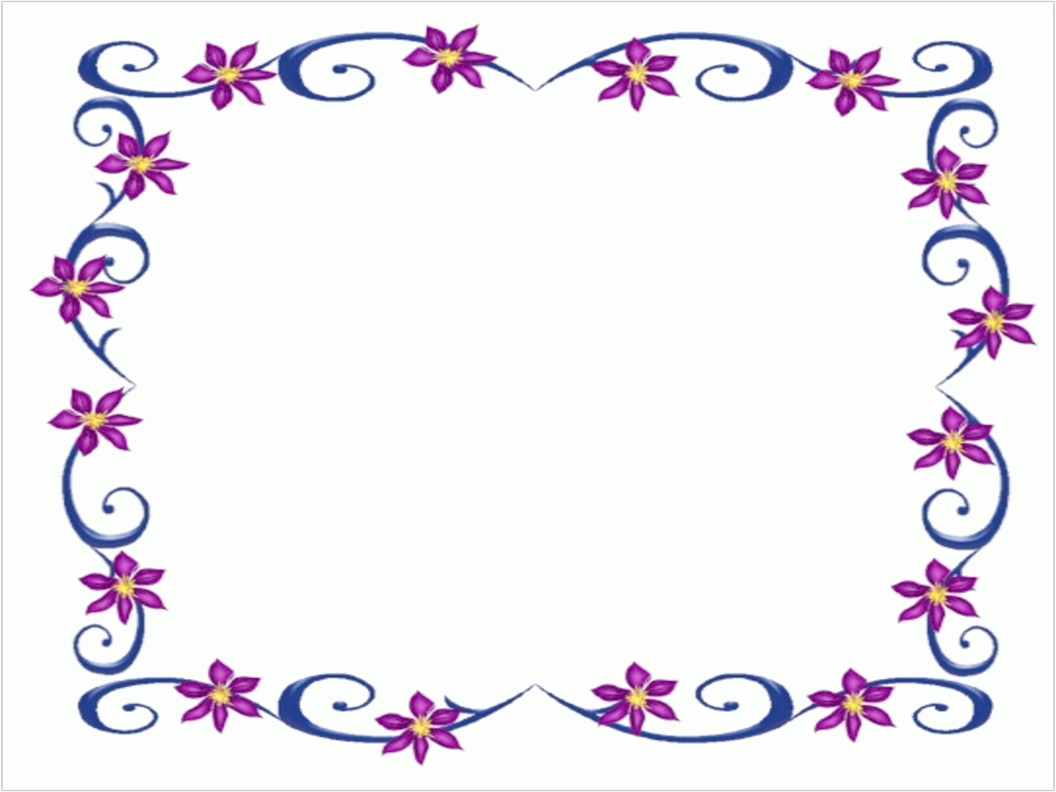 Free Simple Beautiful Borders For Projects On Paper, Download Free