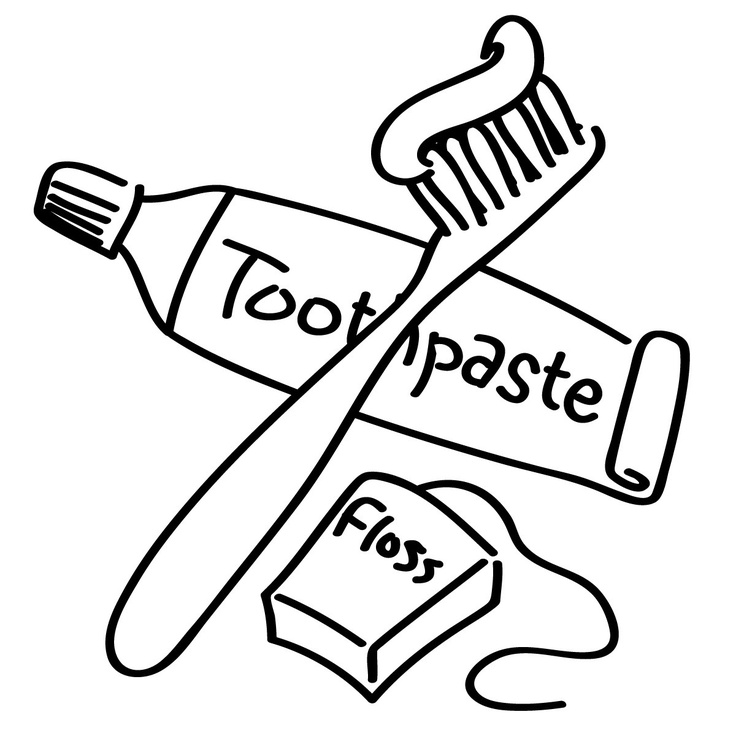 Dental Hygiene Coloring Pages For Kids | Dental Diva | Clipart library