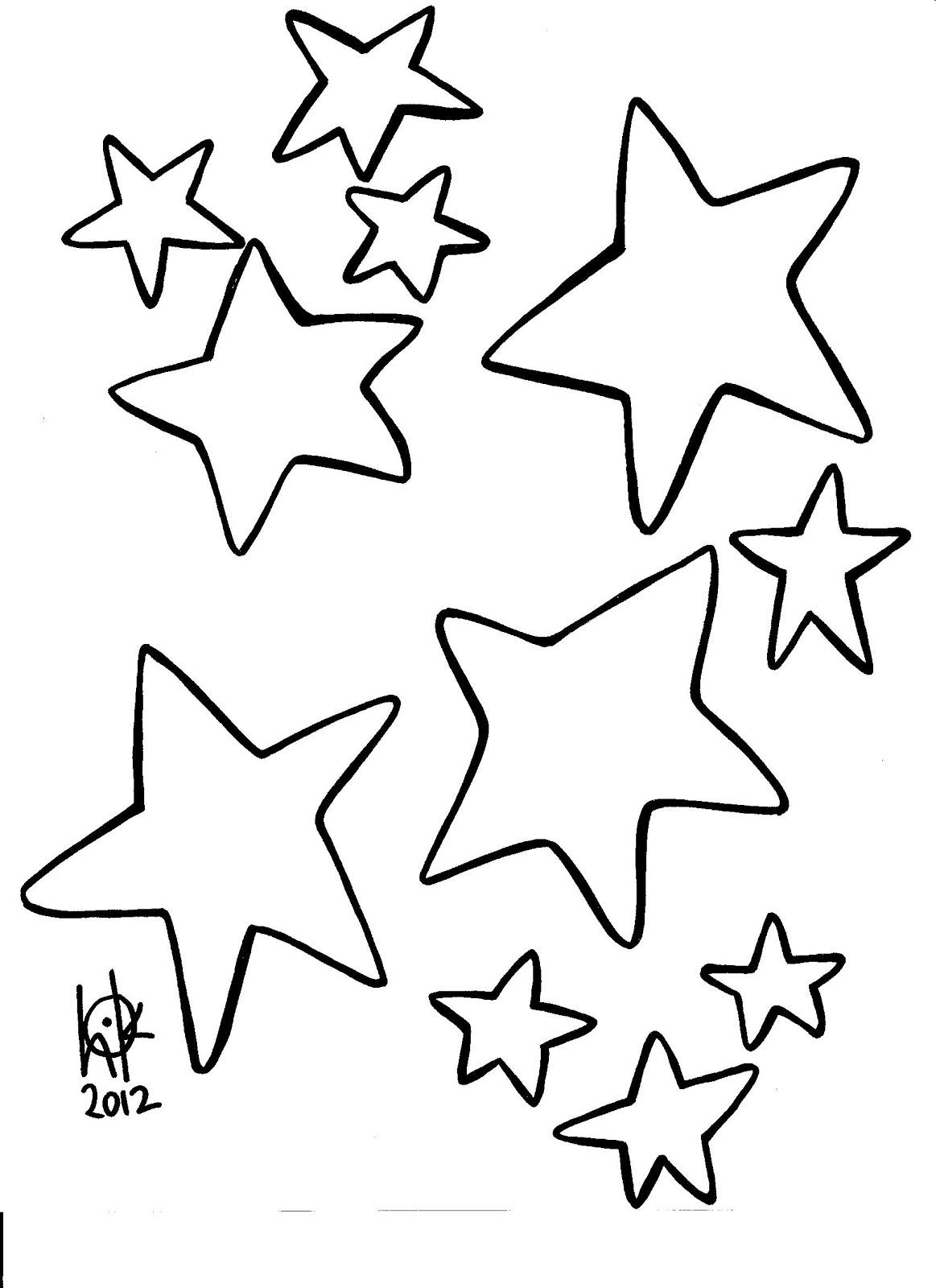 Free Shooting Star Coloring Pages, Download Free Shooting Star Coloring