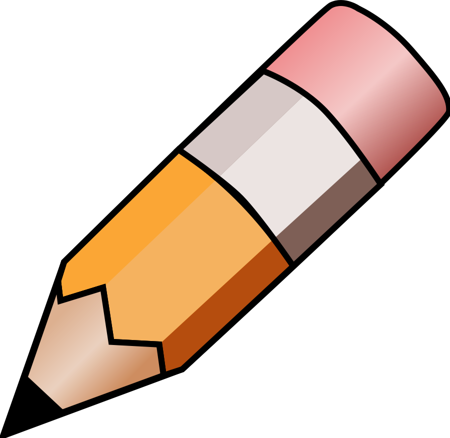 Colored Pencil Clipart Black And White | Clipart library - Free 