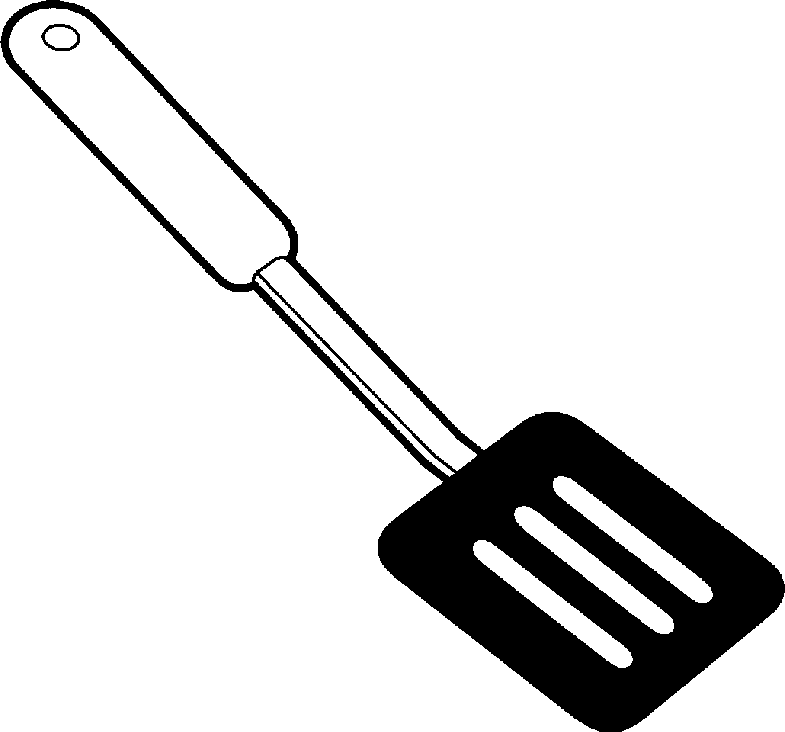 Printable Wooden Spatula Template