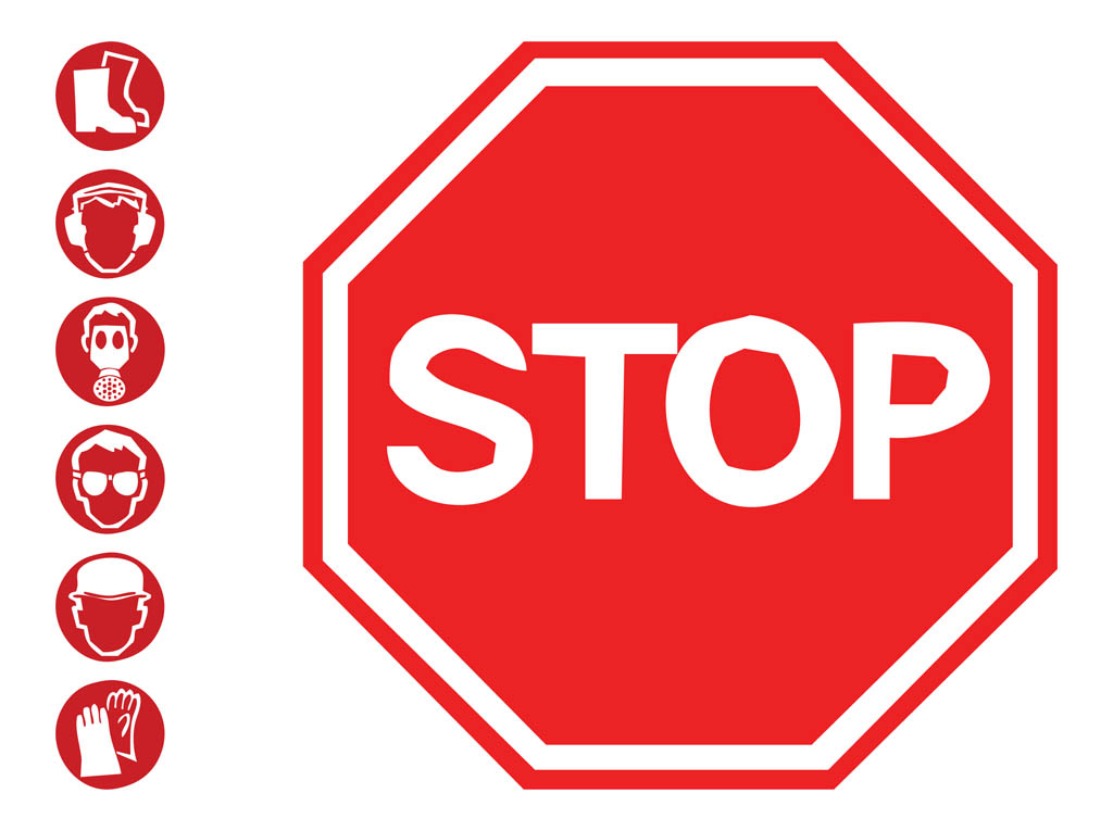 Free Stop sign Vectors