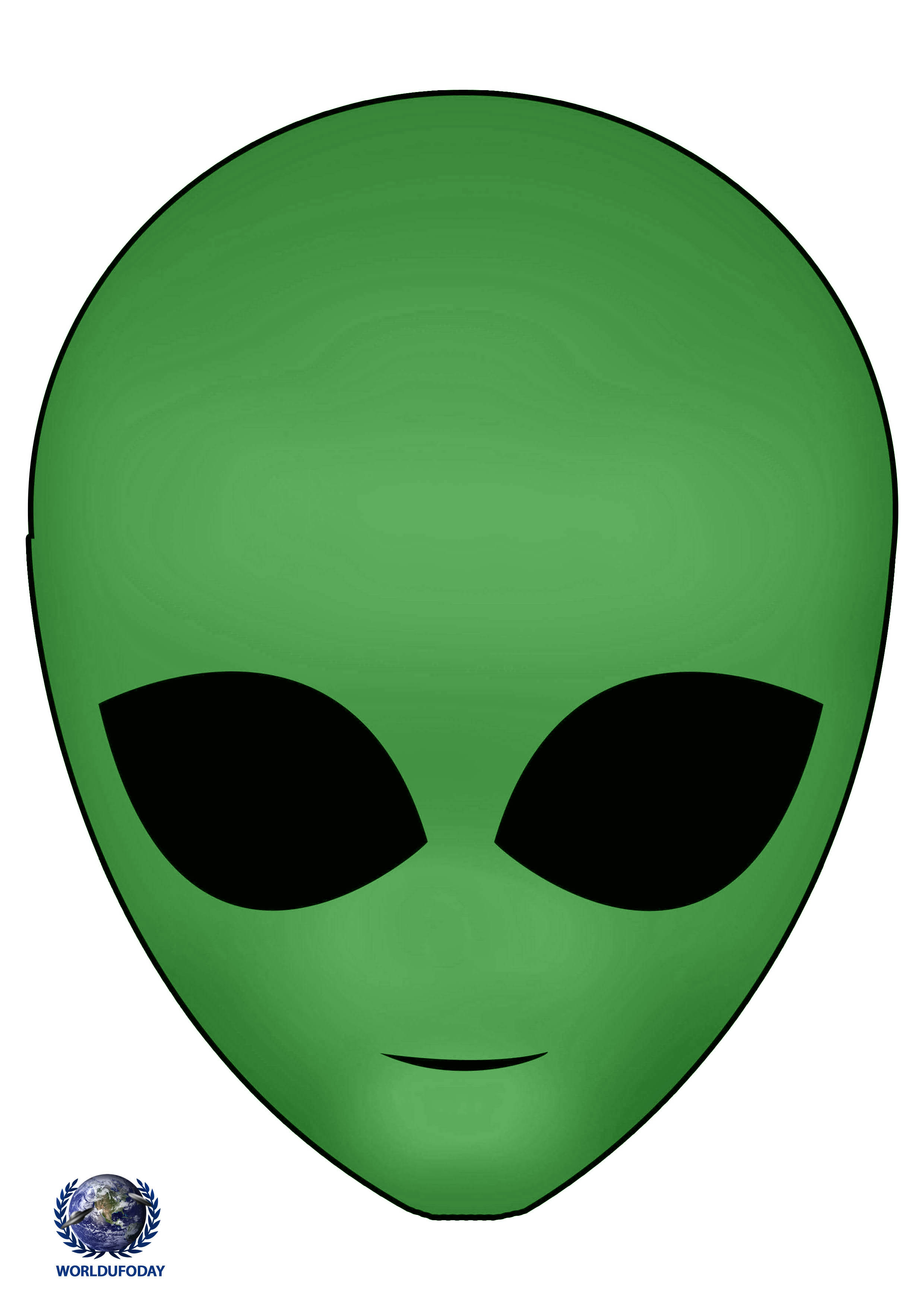 Printable Alien Template Printable Alien Template