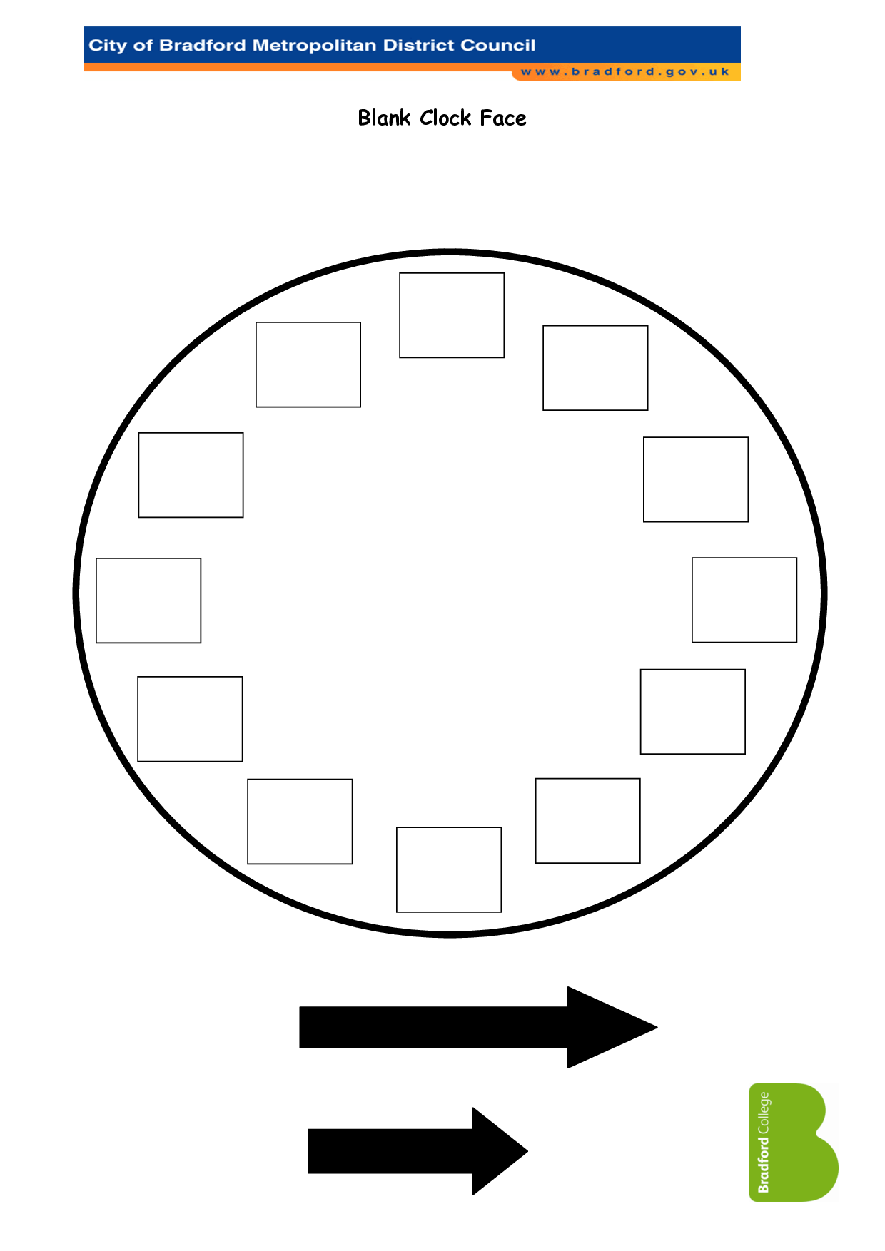 Free Blank Clock Face Printable Download Free Blank Clock Face
