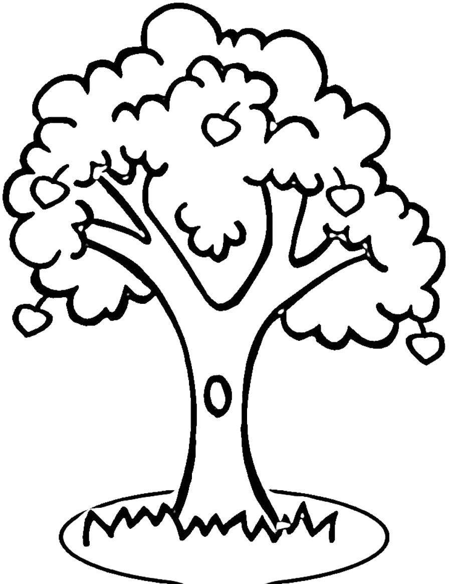 Free Tree Drawing Outline, Download Free Tree Drawing Outline png