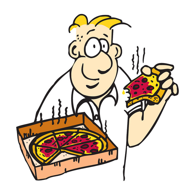 free clipart pizza delivery man - photo #35