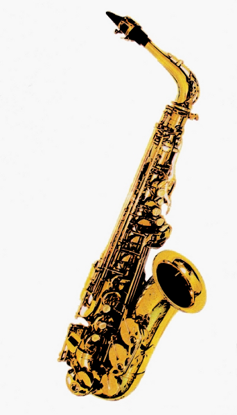 Saxophone 4 clip art - vector clip art online, royalty free 