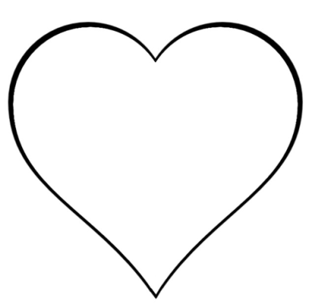 Free Heart Outline, Download Free Heart Outline png images, Free