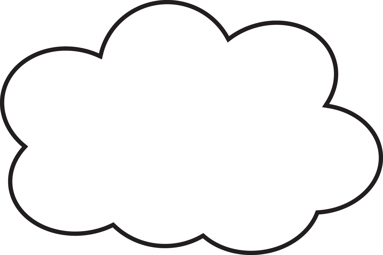 Images For  Clip Art Thought Cloud 