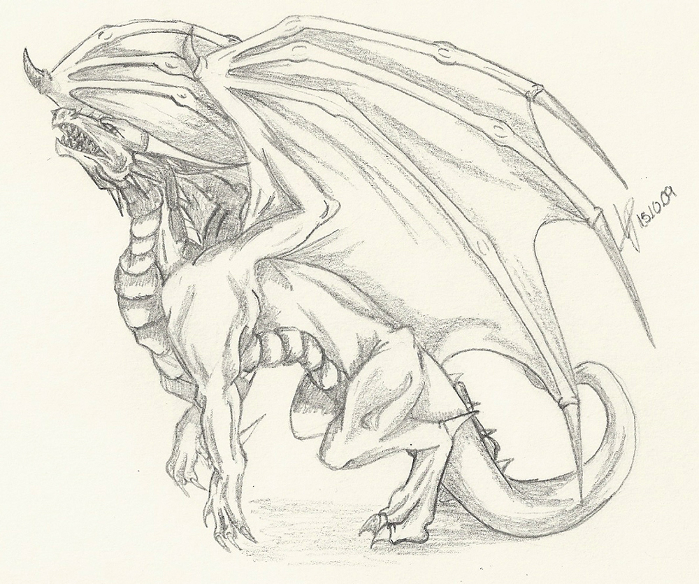 Free Dragon Drawing Download Free Dragon Drawing Png Images Free 