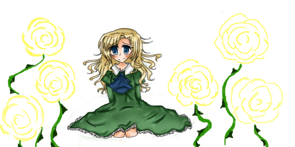 Mary The Yellow Rose- Ib by Kyunu on Clipart library