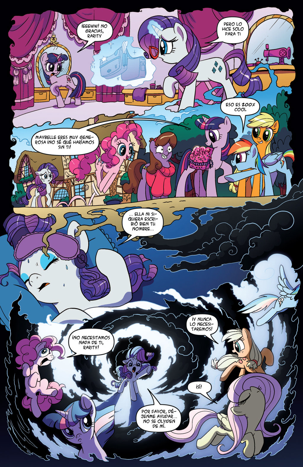 My Little Pony Comic #5 Spanish (12/27) by cejs94 on Clipart library