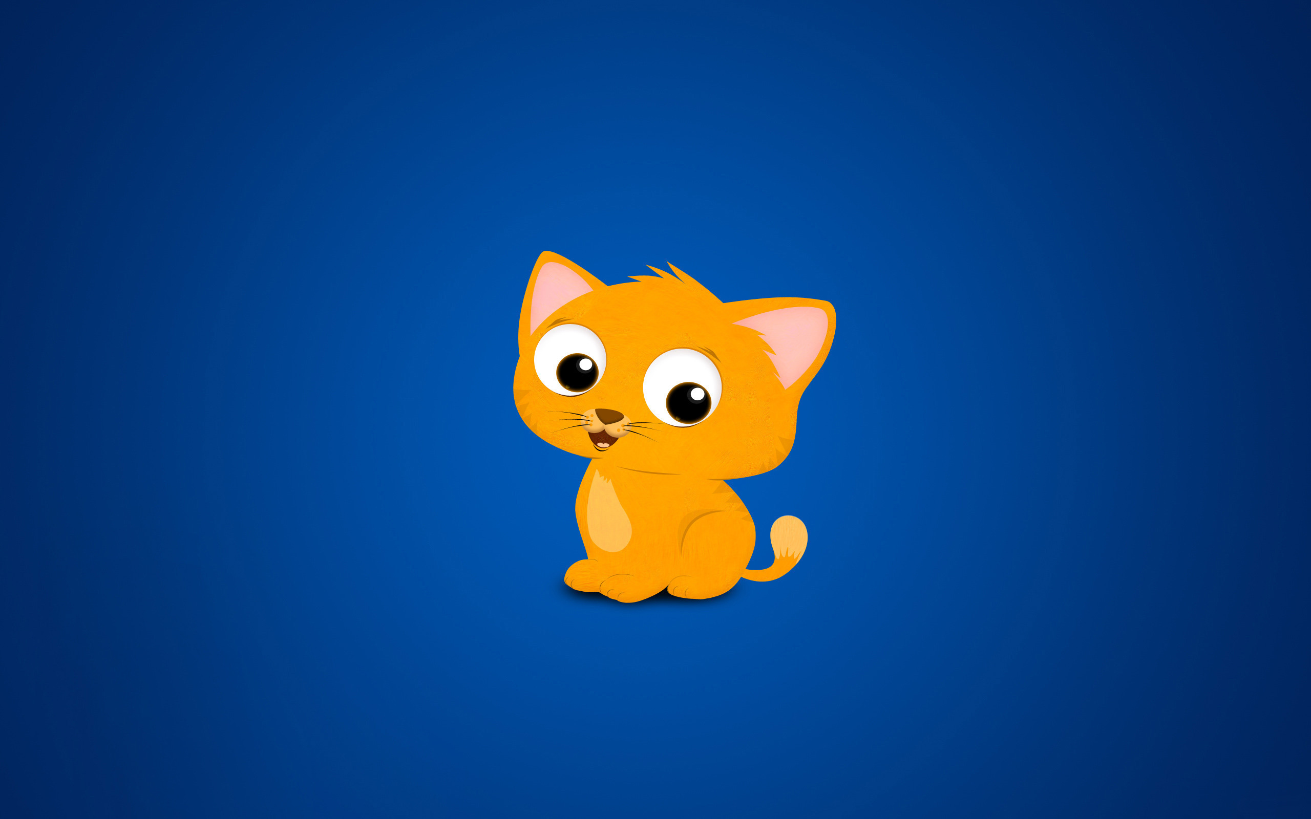 super cute kitten cartoon - Clip Art Library