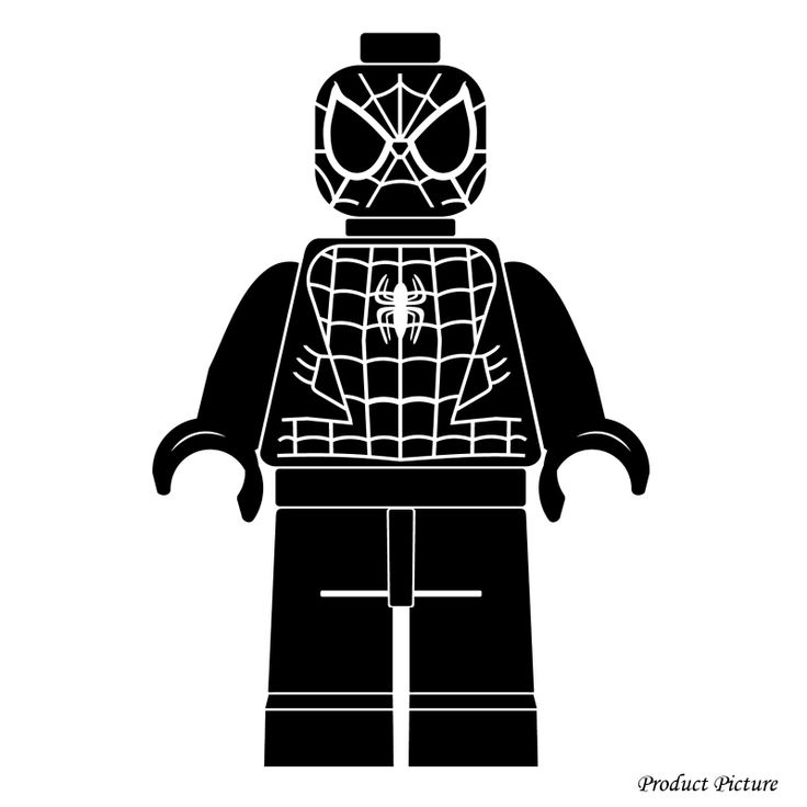 spider man lego | Silhouette Cameo Projects | Clipart library