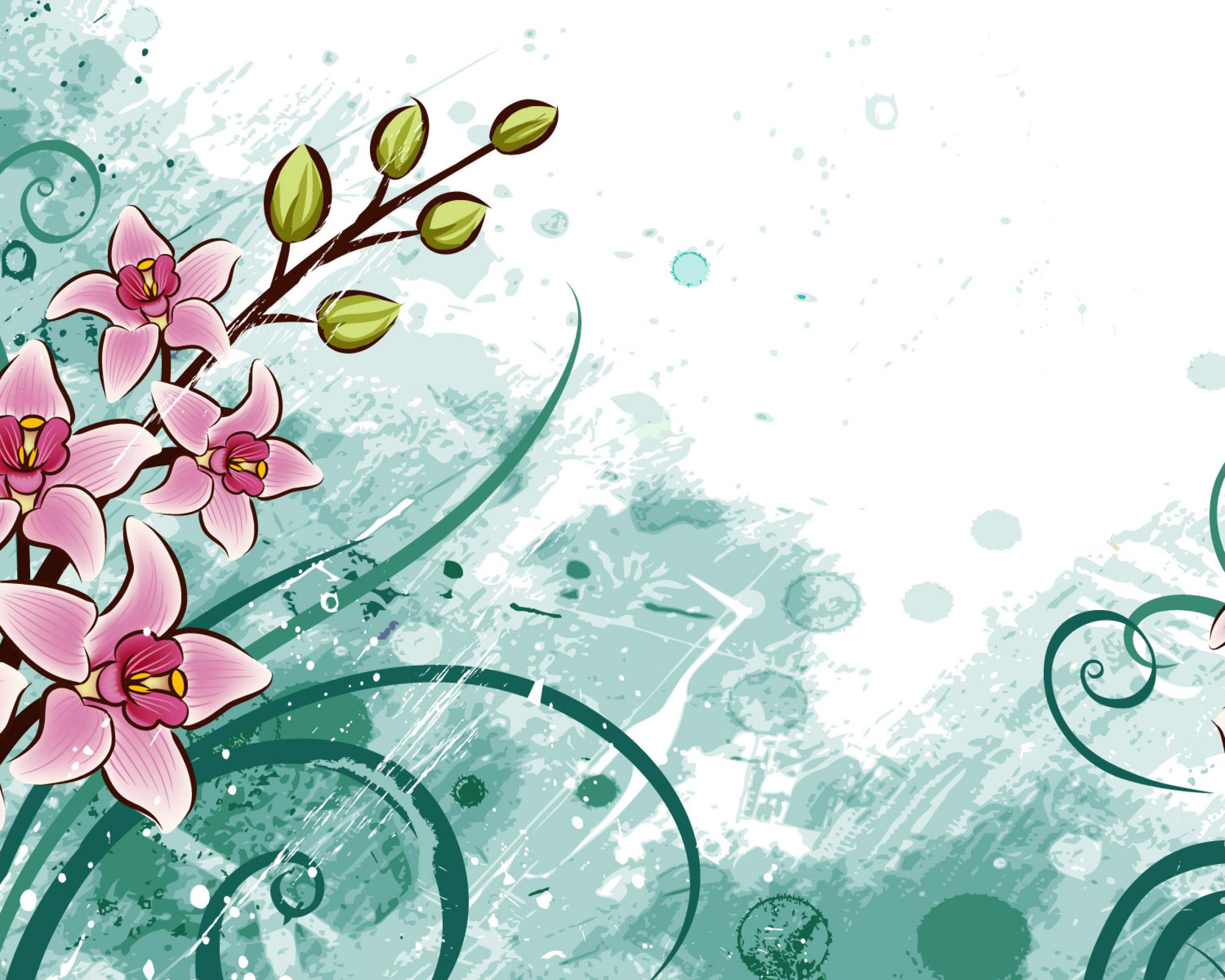 Free Flower Design Wallpaper | Free Desk Wallpapers