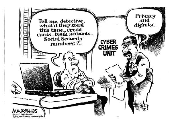 editorial cartooning about cyber bullying