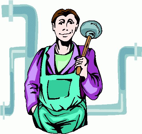 plumber clipart - plumber clip art