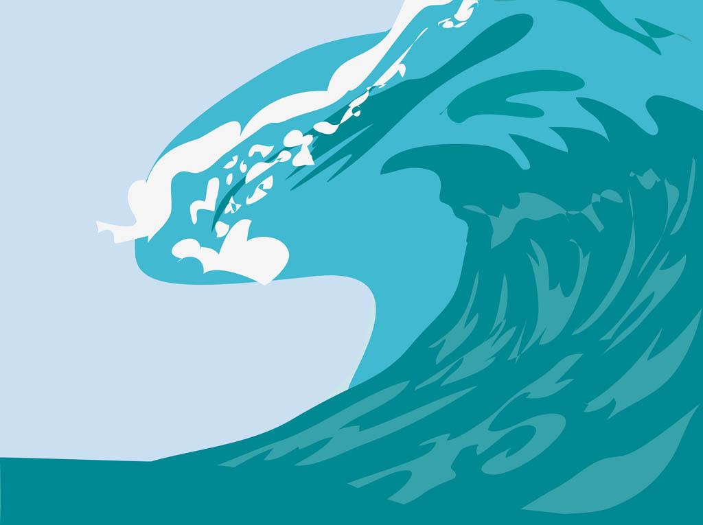 Free Cartoon Wave, Download Free Cartoon Wave png images, Free ClipArts