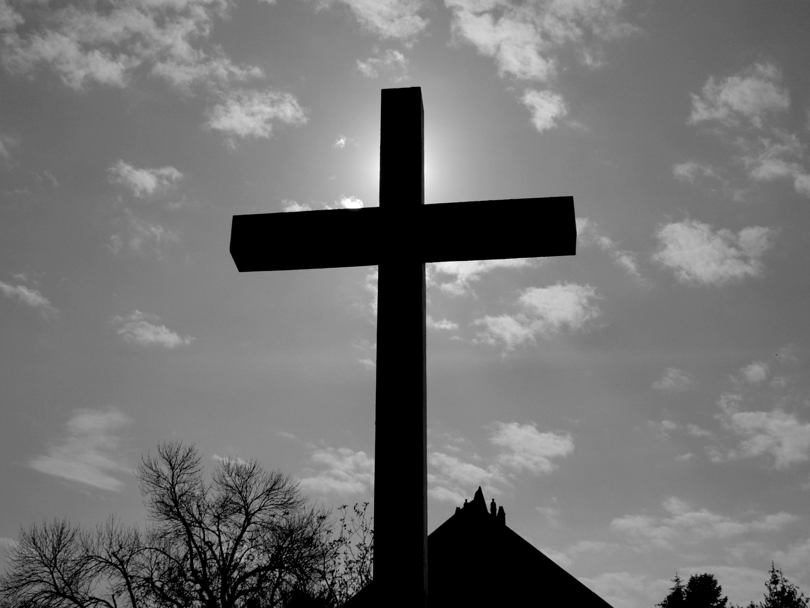 Free Black And White Cross, Download Free Black And White Cross png